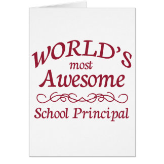 World's Most Awesome School Principal