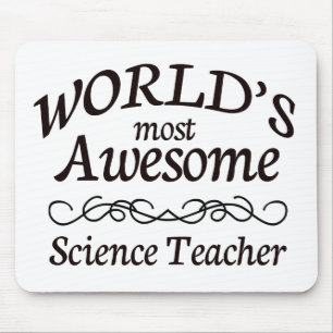 World's Most Awesome Science Teacher Mouse Mat