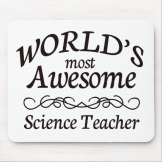 World's Most Awesome Science Teacher Mouse Mat