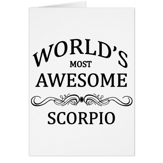 World's Most Awesome Scorpio (Front)