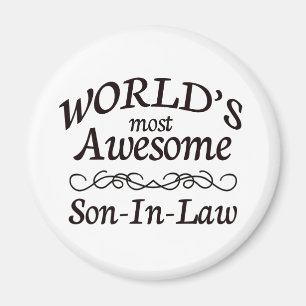 World's Most Awesome Son-In-Law Magnet