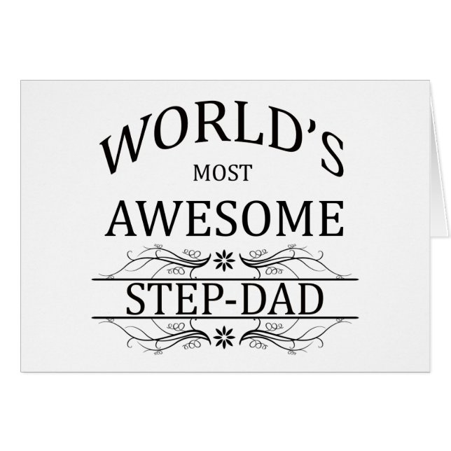 World's Most Awesome Step-Dad (Front Horizontal)