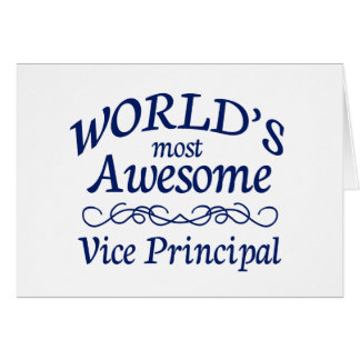 World's Most Awesome Vice Principal