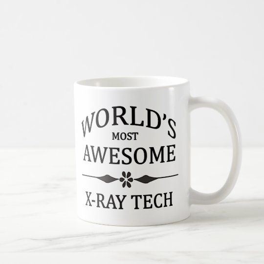 World's Most Awesome X-Ray Tech Coffee Mug
