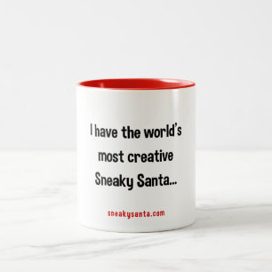 World's Most Creative Sneaky Santa Mug