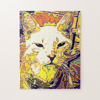 WORLD'S MOST DIFFICULT PUZZLE YELLOW CAT