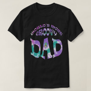 Worlds Most Groovy Dad Pastel T-Shirt