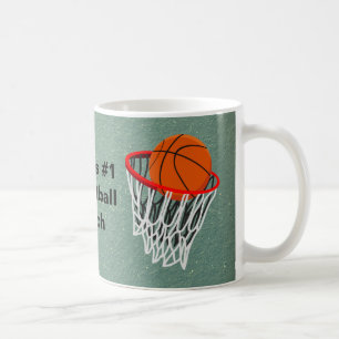 Worlds No 1 Basketball Coach Coffee Mug