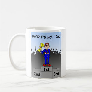World's Number One Dad. Coffee Mug