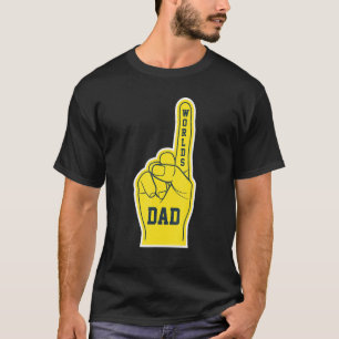 Worlds Number One Dad Fathers Day Birthday Sports  T-Shirt