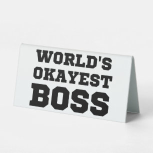 World's Okayest Boss
