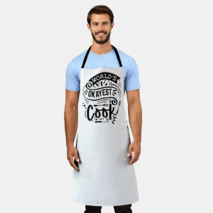 World's Okayest Cook Apron – Kitchen Utensils