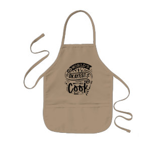 World's Okayest Cook Apron – Kitchen Utensils