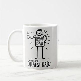 World's Okayest Dad Mug