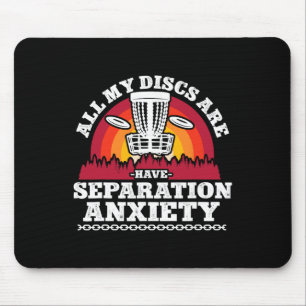 World's Okayest Disc Retriever Funny Disc Golf Mouse Mat