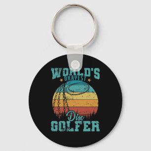 World's Okayest Discgolfer Key Ring