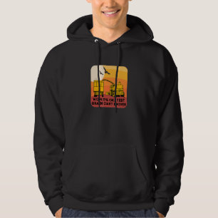 World's Okayest Grain Cart Driver Fun Farming 13 Hoodie