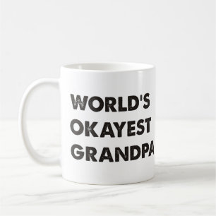 World's Okayest Grandpa Coffee Mug