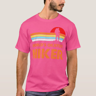 Worlds Okayest Hiker Hiking Camping Men T-Shirt