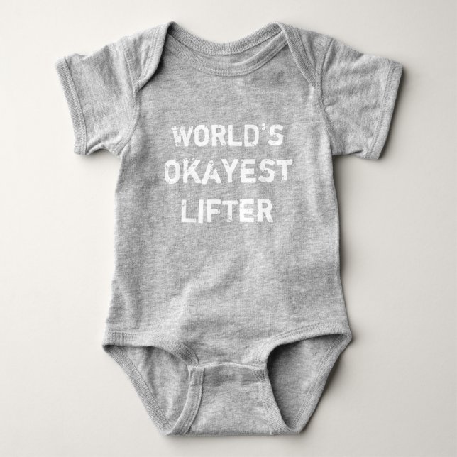 World's Okayest Lifter Tank Top (Front)