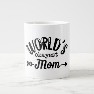world's okayest mum gift for mum love you large coffee mug
