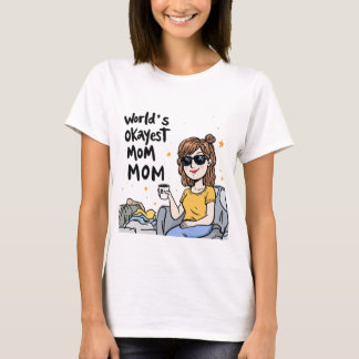 World's Okayest Mum Shirt 