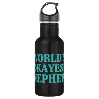 World's Okayest Nephew 532 Ml Water Bottle