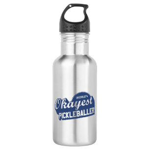 World's Okayest Pickleballer 532 Ml Water Bottle