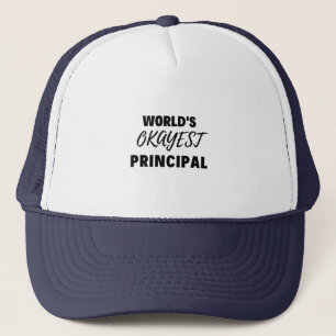 World's Okayest Principal 2 Trucker Hat