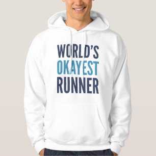 World's Okayest Runner Hoodie