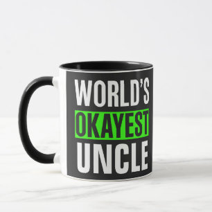 World's Okayest Uncle Mug