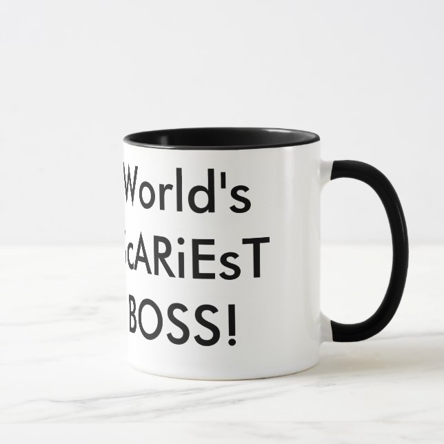 World's ScARiEsT BOSS! Mug (Right)