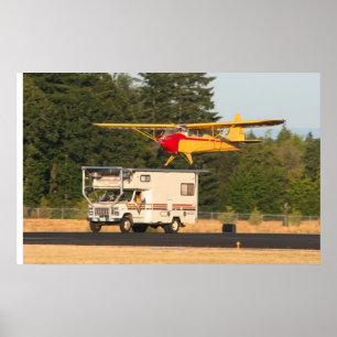 Worlds shortest runway poster