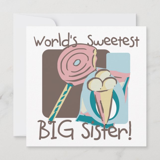 World's Sweetest Big Sister (Front)