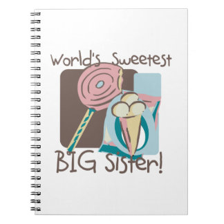 World's Sweetest Big Sister Notebook