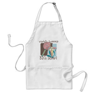 World's Sweetest Big Sister Standard Apron