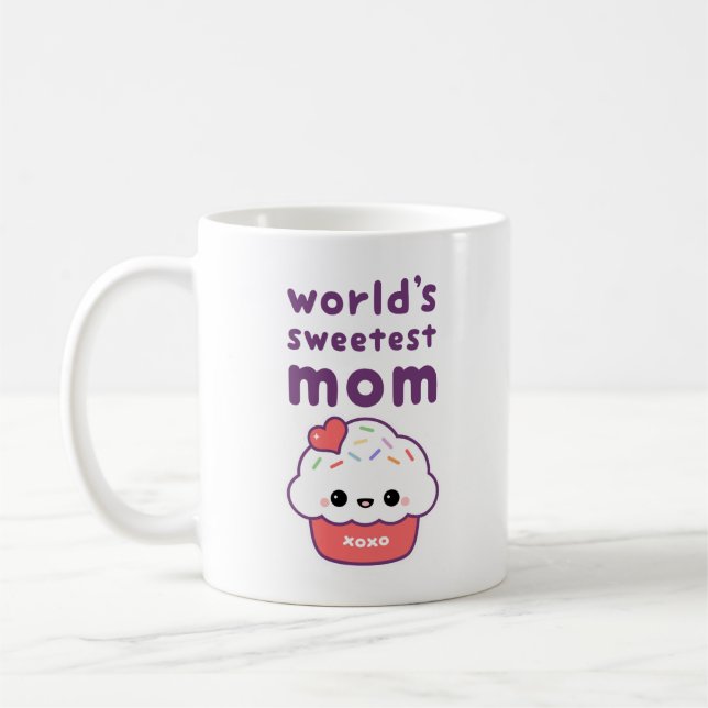 World's Sweetest Mum Coffee Mug (Left)