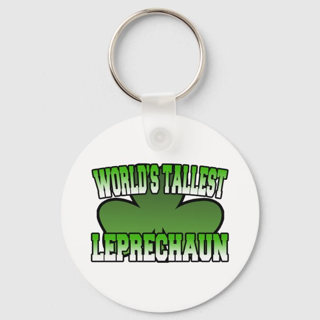 World's Tallest Leprechaun Keychain (Front)