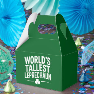 World's Tallest Leprechaun St. Patrick's Day Favour Box
