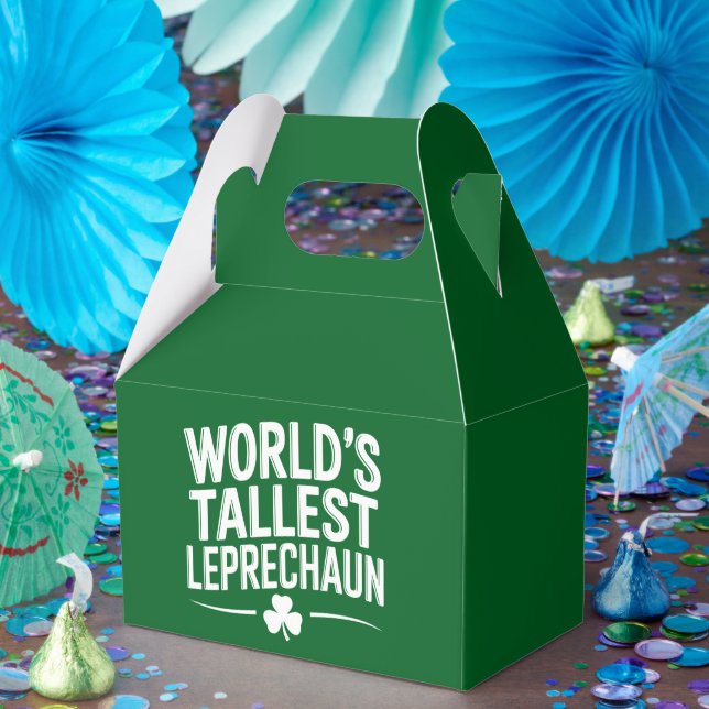 World's Tallest Leprechaun St. Patrick's Day Favour Box (Party)