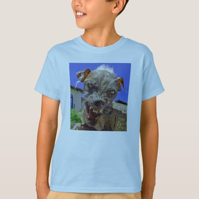 World's Ugliest Dog T-Shirt (Front)