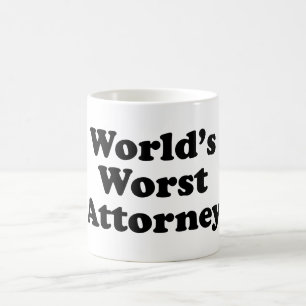 World's Worst Attorney Coffee Mug
