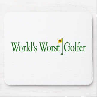 World'S Worst Golfer Mouse Mat