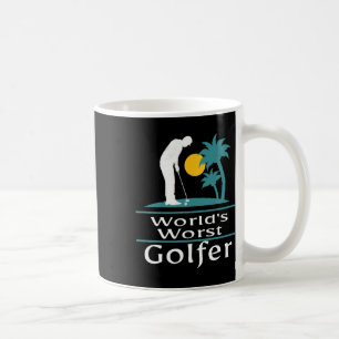 World's Worst Golfer Shirt Fun Novelty Golf Coffee Mug