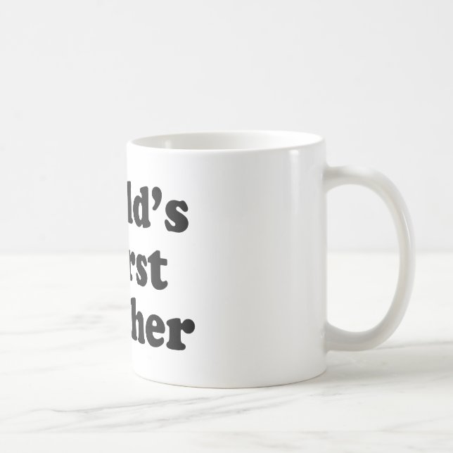 world's worst teacher coffee mug (Right)
