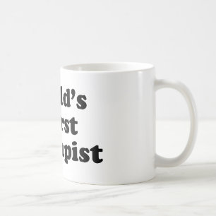 world's worst therapist coffee mug