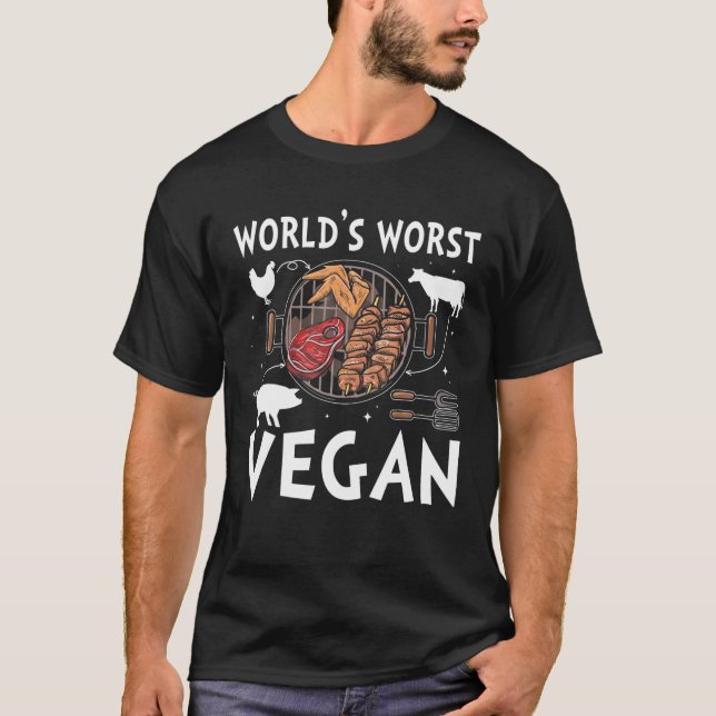 World's Worst Vegan T-Shirt (Front)