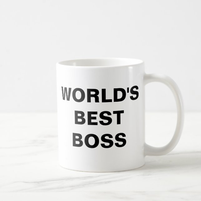 WORLD'SBESTBOSS COFFEE MUG (Right)