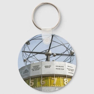 Worldtime Clock in Berlin Key Ring