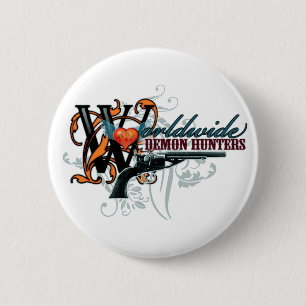 Worldwide Demon Hunters 6 Cm Round Badge